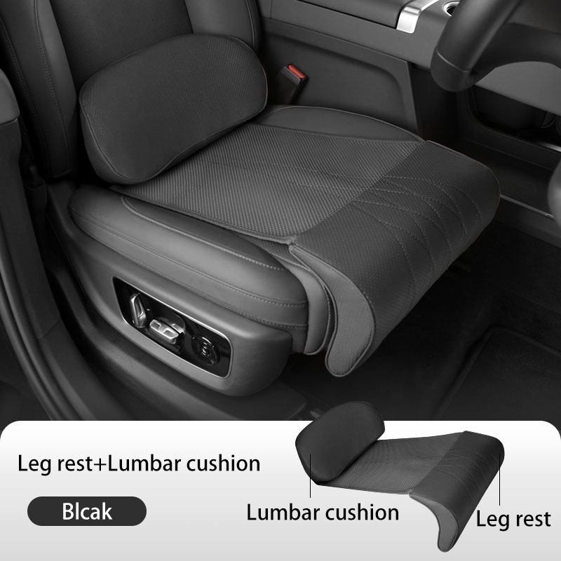 Memory Foam Car Neck Pillow Lumbar Support - Extensor de Asiento con Soporte para
