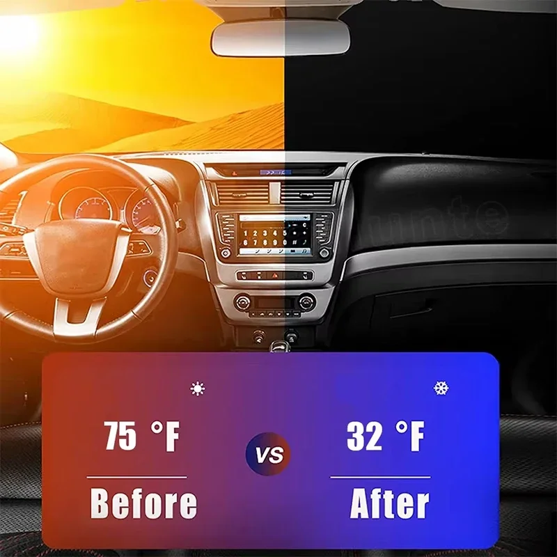 Parasol para Coche, Protección - Car Sunshade Windshield Umbrella Foldable reseña y precio