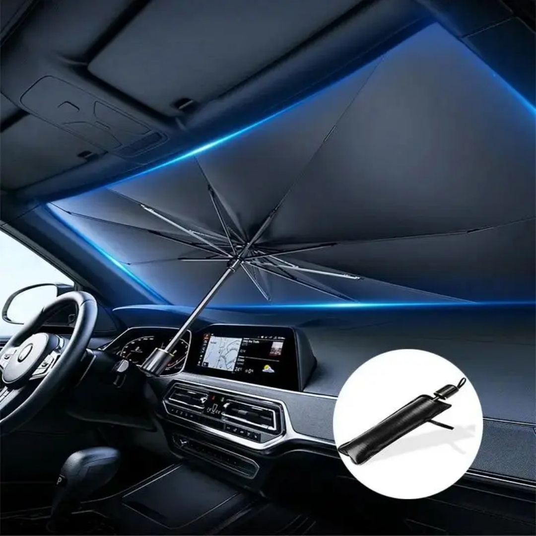 Parasol para Parabrisas, Sombr - Car Sunshade Windshield Umbrella Foldable reseña y precio