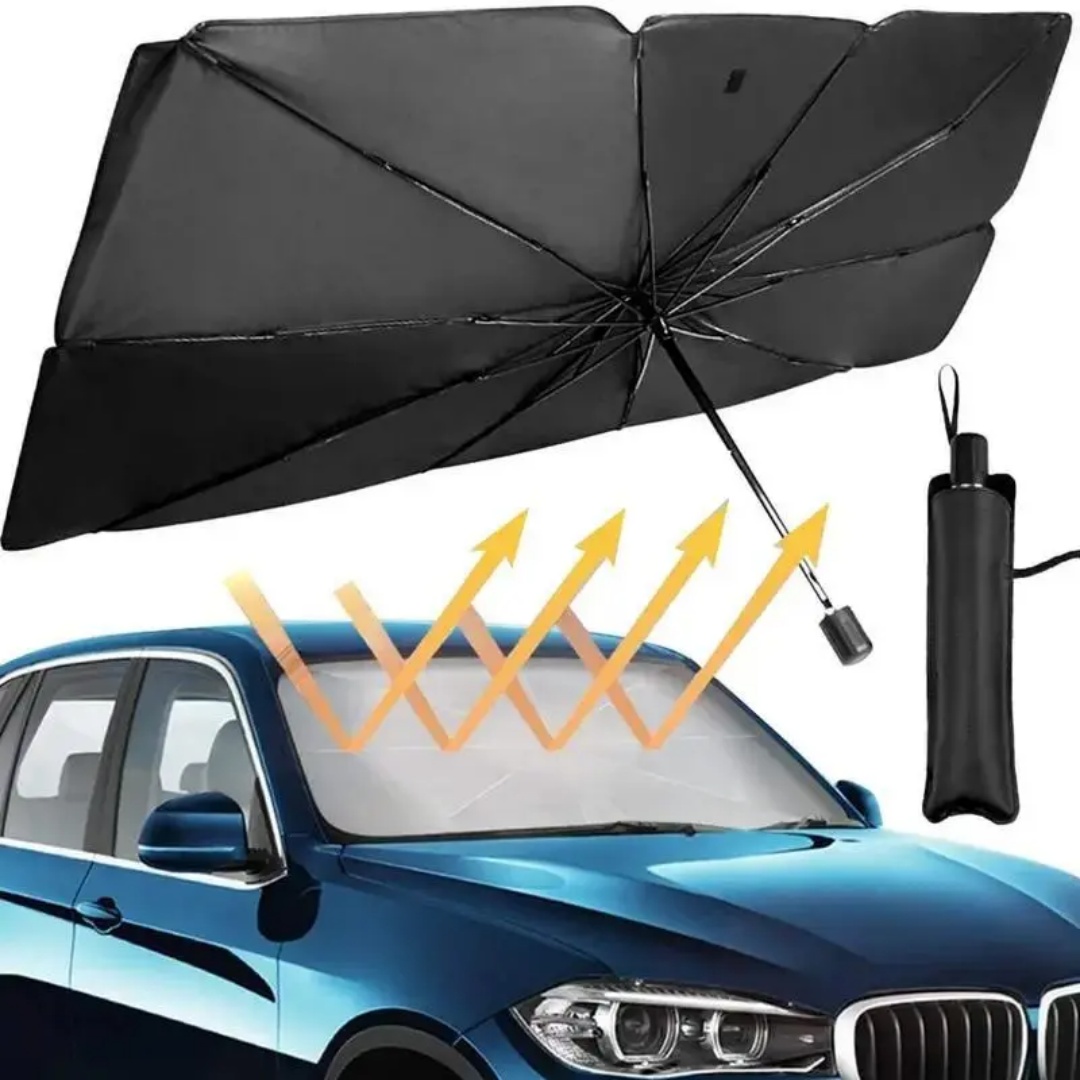 Parasol para Parabrisas, Sombr - Car Sunshade Windshield Umbrella Foldable reseña y precio