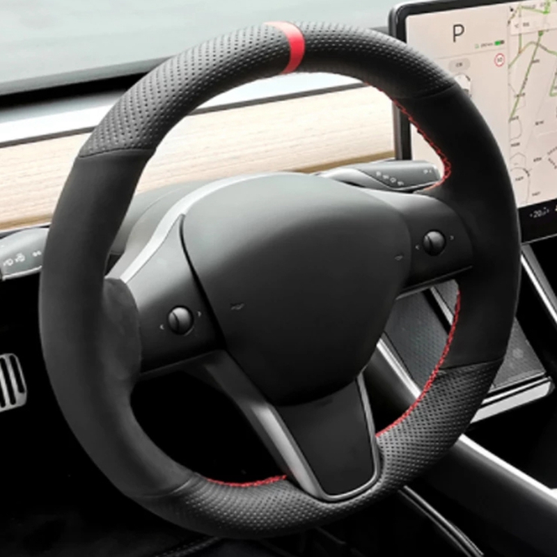 Protector para volante de coch - Car Steering Wheel Cover Anti Slip Breathable reseña y precio