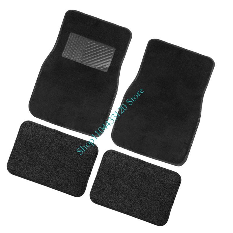 0XXD 4 Uds. Alfombrillas unive - Car Floor Mats Universal Waterproof Leather reseña y precio