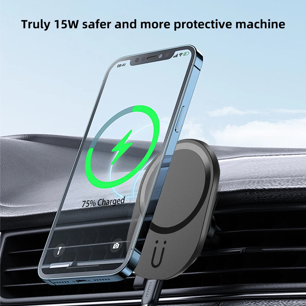 Mini cargador magnético inalám - Magnetic Phone Holder For Car Vent reseña y precio