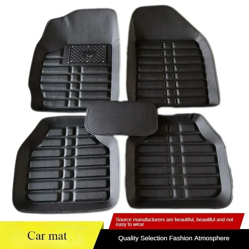 5 uds Premium fácil de limpiar - Car Floor Mats Universal Waterproof Leather reseña y precio