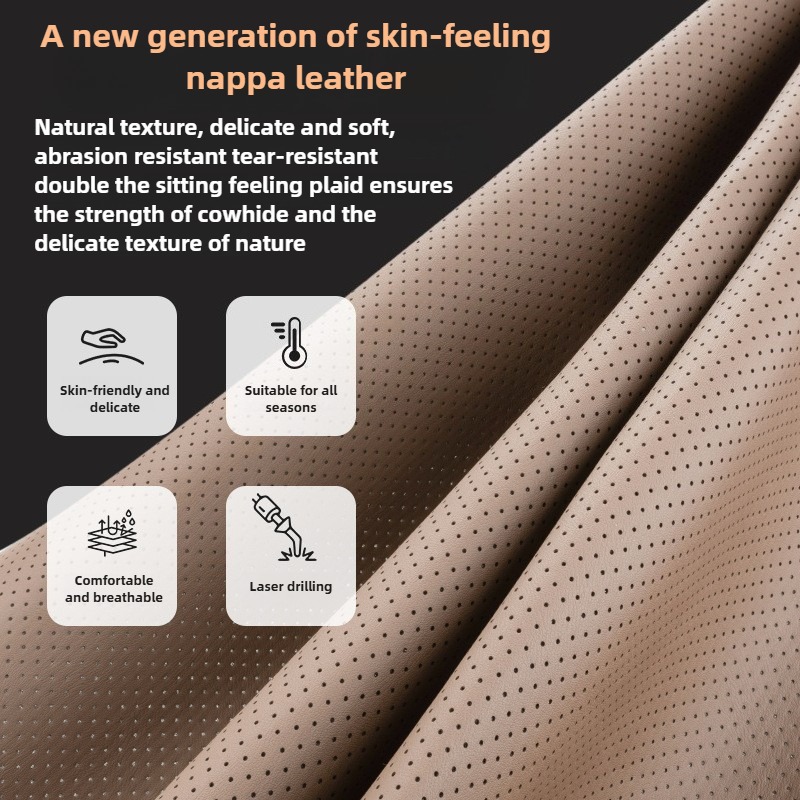 Fundas de asiento de coche de  - Leather Car Seat Covers Full Set Universal reseña y precio