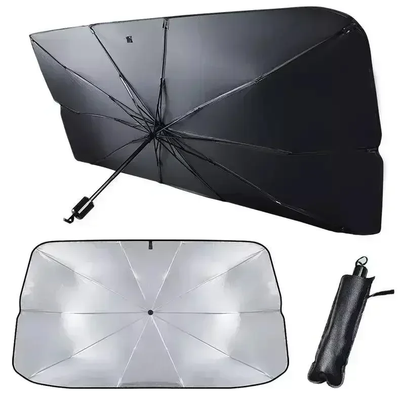 Parasol para Coche, Sombrilla  - Car Sunshade Windshield Umbrella Foldable reseña y precio