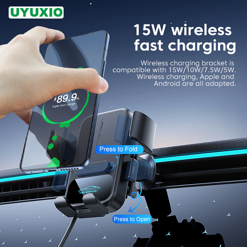 UYUXIO-soporte para teléfono c - Magnetic Phone Holder For Car Vent reseña y precio