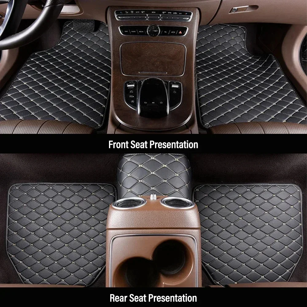 Alfombrillas para coche, 4 pie - Car Floor Mats Universal Waterproof Leather reseña y precio