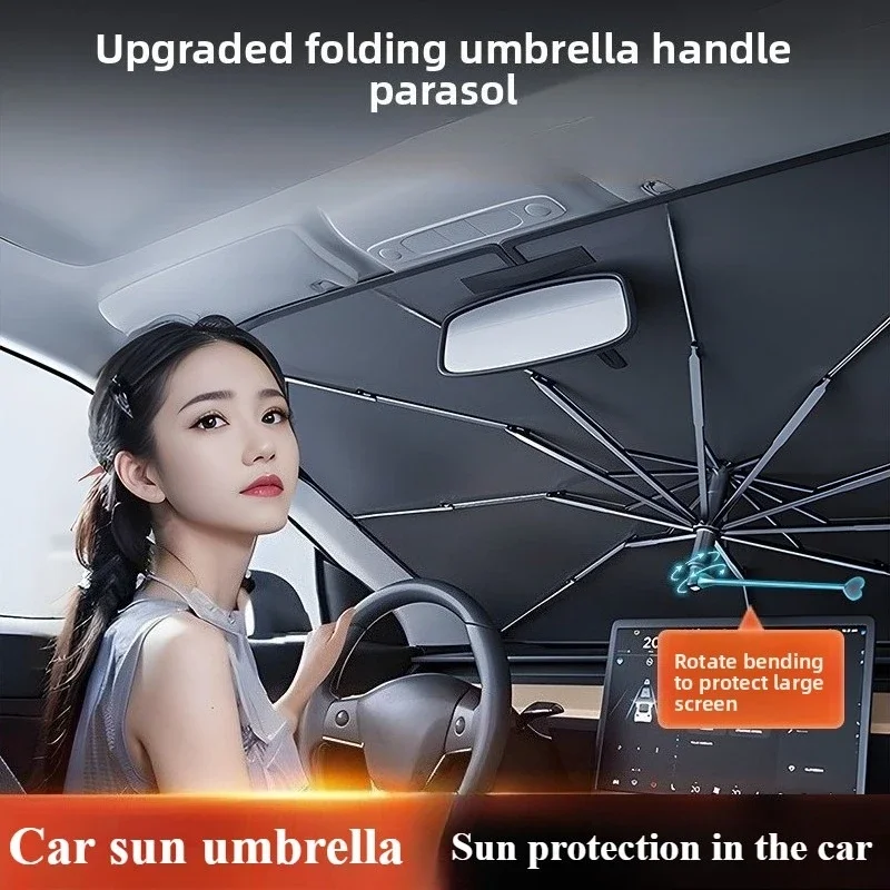 Parasol para Parabrisas de Coc - Car Sunshade Windshield Umbrella Foldable reseña y precio