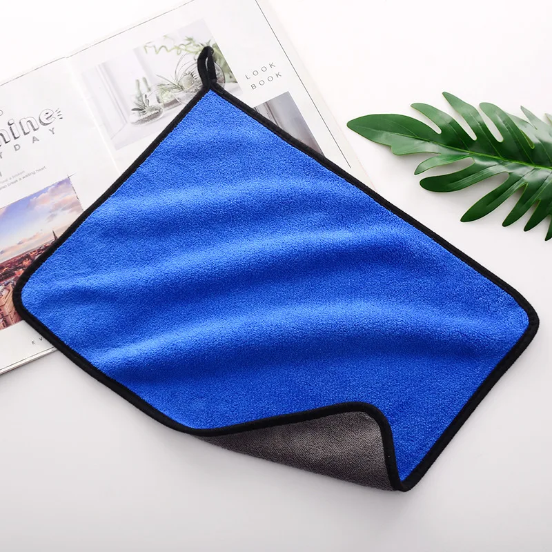 Toalla de limpieza de microfib - Microfiber Car Drying Towel Super Absorbent reseña y precio