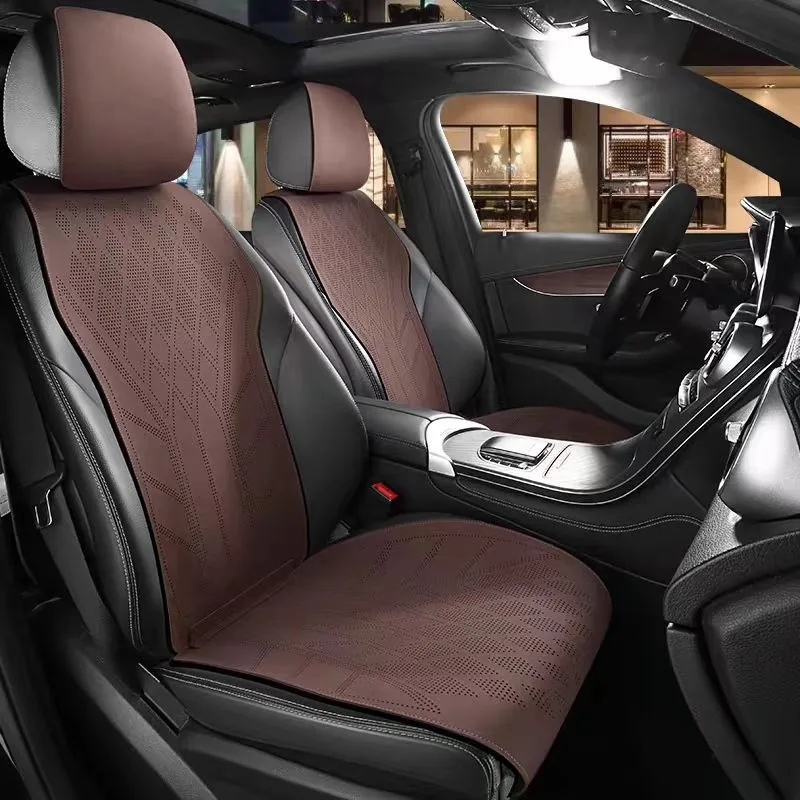 Funda de asiento de coche de c - Leather Car Seat Covers Full Set Universal reseña y precio