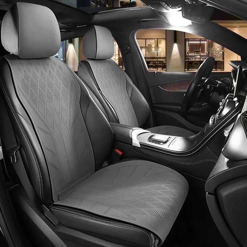 Funda de asiento de coche de c - Leather Car Seat Covers Full Set Universal reseña y precio