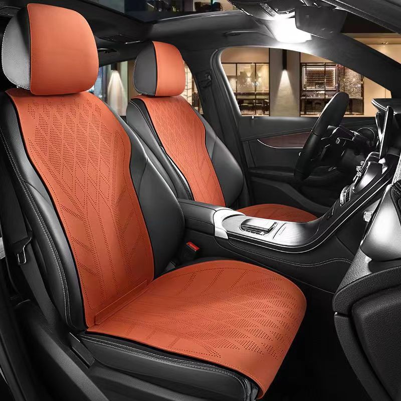 Funda de asiento de coche de c - Leather Car Seat Covers Full Set Universal reseña y precio