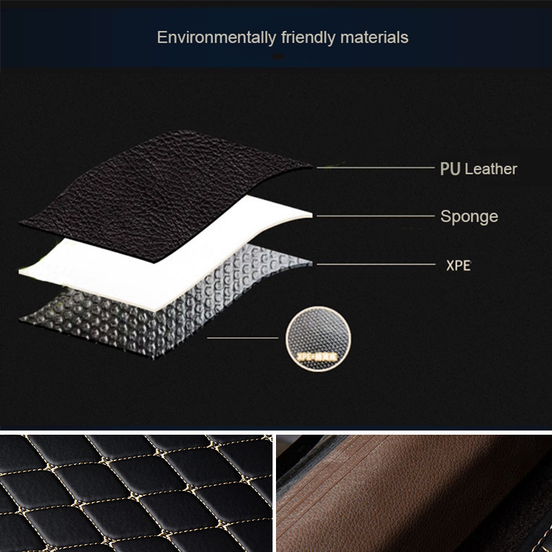 Kcimo, 5 uds., alfombrillas pa - Car Floor Mats Universal Waterproof Leather reseña y precio