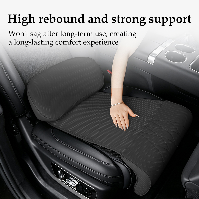 Extensor de Asiento con Soport - Memory Foam Car Neck Pillow Lumbar Support reseña y precio