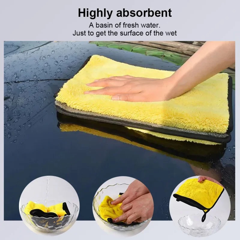 Toallas de Microfibra para Lim - Microfiber Car Drying Towel Super Absorbent reseña y precio
