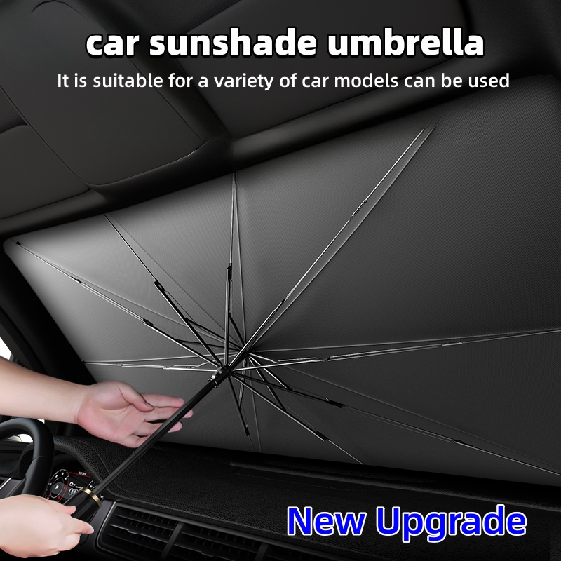 Parasol para coche, parabrisas - Car Sunshade Windshield Umbrella Foldable reseña y precio