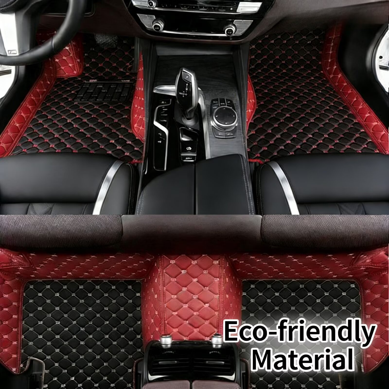 Alfombrillas de cuero Para coc - Car Floor Mats Universal Waterproof Leather reseña y precio