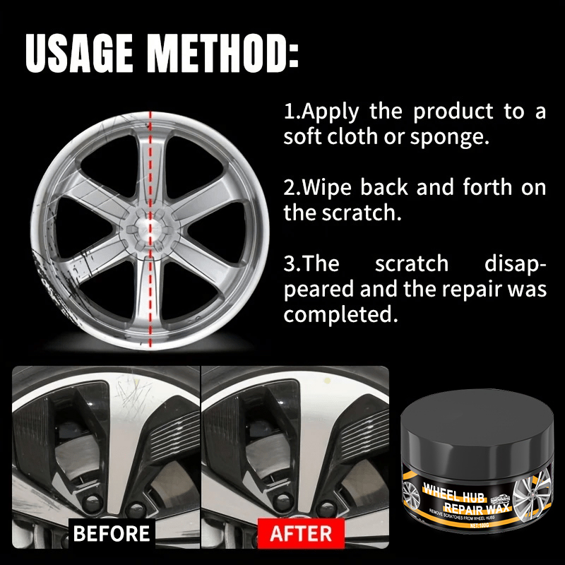 Kit de reparación de cubo de r - Car Scratch Repair Polishing Wax Paste reseña y precio