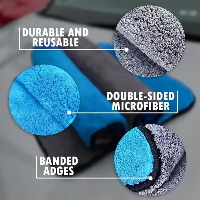 Toalla de microfibra para lava - Microfiber Car Drying Towel Super Absorbent reseña y precio