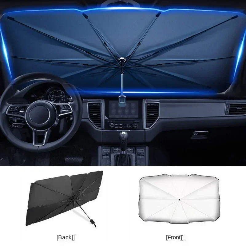 Sombrilla Portátil para Parabr - Car Sunshade Windshield Umbrella Foldable reseña y precio