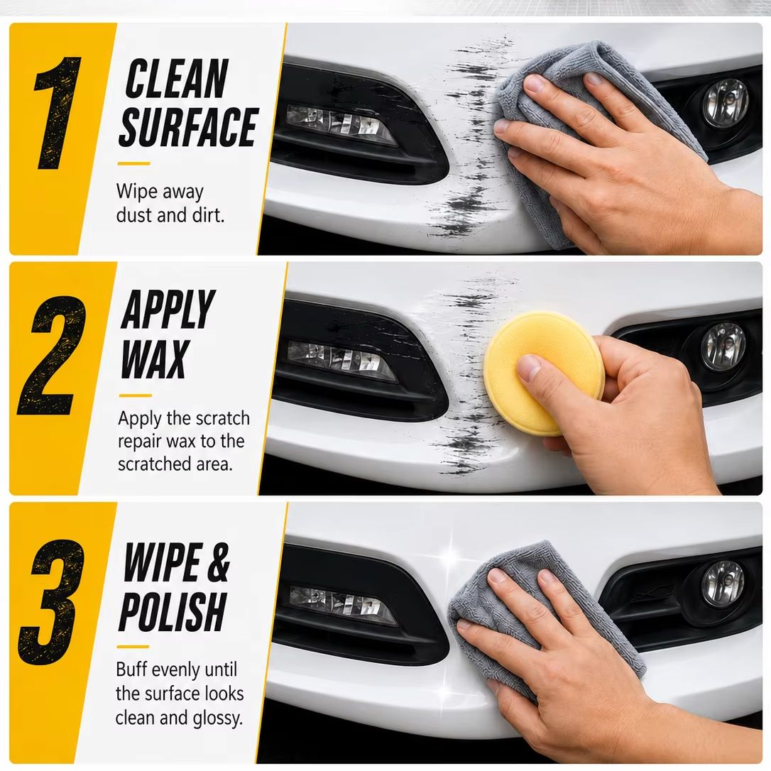 Cera Reparadora de Arañazos pa - Car Scratch Repair Polishing Wax Paste reseña y precio